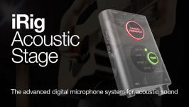 کارت صدا میکروفون گیتار Ik Multimedia Irig Acoustic Stage