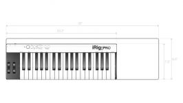 میدی کیبورد کنترلر www.sazforoosh.com IK Multimedia Irig Keys Pro