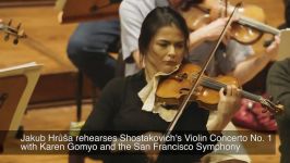 Jakub Hrůša conducts Shostakovich Violin Concerto No. 1 with Karen Gomyo