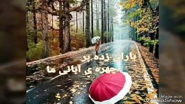 صبح بخیر، باران زده بر چهره آبانی ما، شعر مجید محبعلی، خوانش شیدا حبیبی