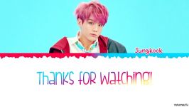  Original Ver. BTS JUNGKOOK  EUPHORIA Lyrics Color Coded Han Rom Eng