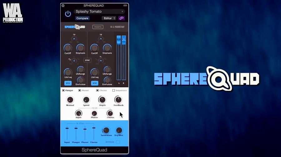 دانلود پلاگین افکت صوتی W. A. Production SphereQuad v1.0 VST MACWiN