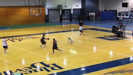 Half Court Attack Basketball Drill