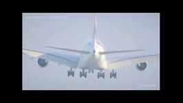 گودزیلا A380 LANDING VA TAKE OF