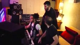 Ali Yasini  Recording Session of Bade To علی یاسینی  مراحل ضبط آهنگ بعد تو