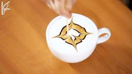 هنر تزیین قهوه اسپرسو  Latte Art