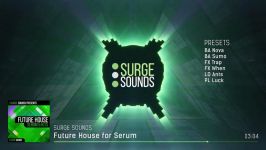 دموی مجموعه سمپل لوپ مدرن Surge Sounds Future House