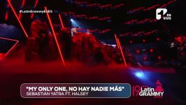 Sebastian Yatra No Hay Nadie Mas Ft Halsey Latin Grammy HD