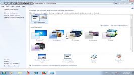 آموزش تعویض پشت زمینهدر ویندوز7