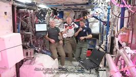 پیام فضانوردان ایستگاه فضایی در آستانه جام جهانی 2014