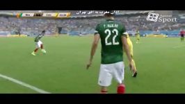 خلاصه نیمه اول دیدار مکزیک کامرون جام جهانی 2014 برزیل