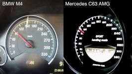 مقایسه شتاب Benz C63 AMG BMW M4