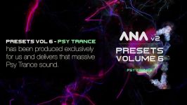 ANA 2 Presets Volume 6  Psy Trance