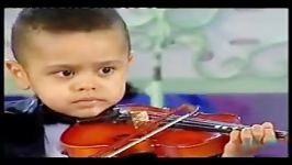 Andre Rieu 3 year old violinist Akim Camara 2005