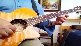 Cheshme Man Guitar Lessonآموزش آهنگ چشم من گیتار