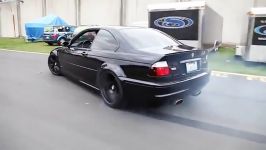 برن اوت دیوانه وار BMW E46...