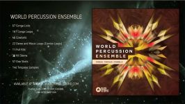 World Percussion Ensemble  live loops