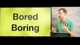 English Grammar  Bored vs. Boring