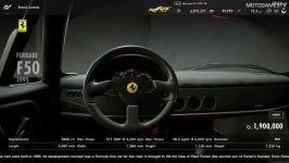 گیم پلی Ferrari F50 95 در Gran Turismo Sport