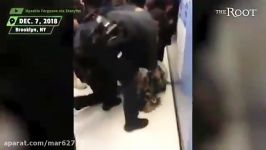 توحش پلیس آمریکا، ویدئو دردناک جدا کردن مادر فرزند