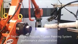 Laser Peening System 10 Joule 20Hz demonstration