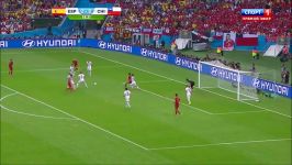 گل ها خلاصه بازی اسپانیا 0 2 شیلی
