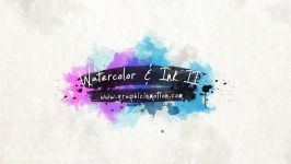 پروژه افترافکت اسلایدشو جوهر آبرنگ Watercolor Ink Slideshow