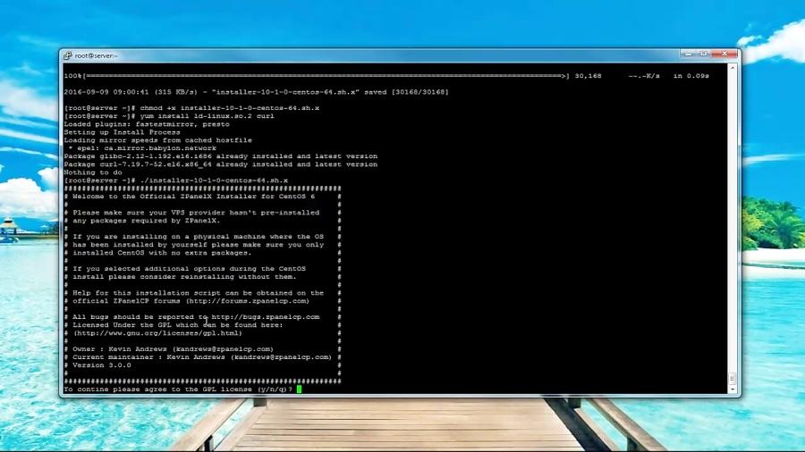 آموزش نصب zPanel بر روی Centos