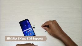 How to insert SIM MicroSD Card in Samsung Galaxy J6
