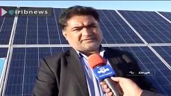 اشتغال زایی سپاه پاسداران در نقاط دور افتاده زاهدان پنل های خورشیدی