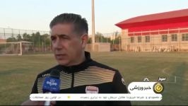 صحبت های قطبی قبل اولین بازی خود در لیگ برتر به عنوان سرمربی فولاد خوزستان