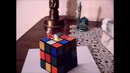 Rubiks Cube 3D Optical illusion