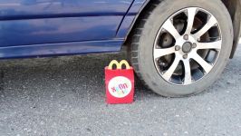 EXPERIMENT CAR VS BIG MAG HAPPY MEAL FRENCH FRIES