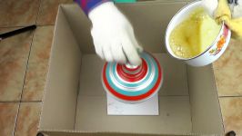 How to make COTTON CANDY using a Spinning Top at Home