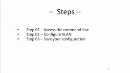 HP Switch  VLAN Configuration Command line interface