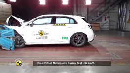 Euro NCAP Mercedes Benz A Class  تست تصادف مرسدس بنز