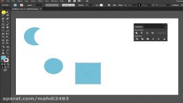 مثال آموزش کوتاه ایلوستریتور 01 pathfinder