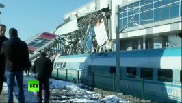 Aftermath of deadly train crash in Turkey Streamed live