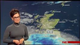 Judith Ralston  Tight Top BBC Scotland Weather 05Dec2018