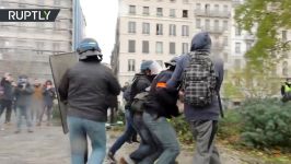 s violence and... music Surreal scenes at Yellow Vest protest in Lyon