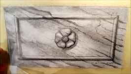 Drawing Marble Frame Time Lapse