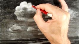 Summer Shade Drawing Imaginary Clouds Time Lapse