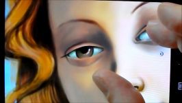 Drawing a Venus Face with the Phone Time Lapse