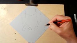 Drawing a 3D Zebra  Trick Art on Paper  Anamorphic Illusion