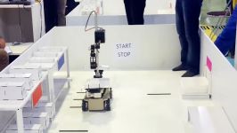 at work robotic platform  ربات صنعتی