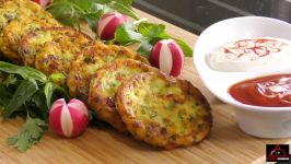 کوکو سیب زمینی Veggie Fritter Appetizer