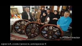 موزه صلح ملک زاده report from majid malekzadeh peace museum