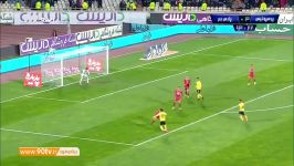 گل اول پارس جنوبی جم به پرسپولیس روح الله سیف الهی