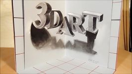Drawing 3D Art Letters  Three Dimensional Space