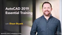 دانلود Lynda  AutoCAD 2019 Essential Training